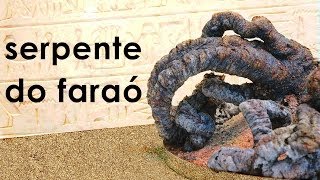 Como fazer a SERPENTE DO FARAÓ EXPERIÊNCIA [upl. by Alyce840]