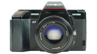 How to Use a Minolta Maxxum 5000 35mm Film Camera [upl. by Ajup2]