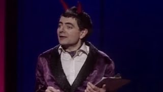 Rowan Atkinson Live  The Devil Toby welcomes you to Hell [upl. by Eillom]