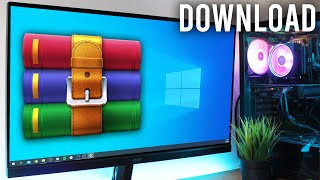 How To Download WinRAR For PC  Install WinRAR For Windows 10 [upl. by Natalee700]