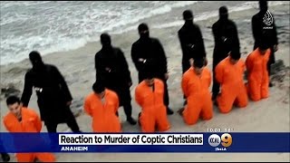 OC Coptic Christians In Mourning Over Mass Execution Of Brethren In Libya [upl. by Eehsar]