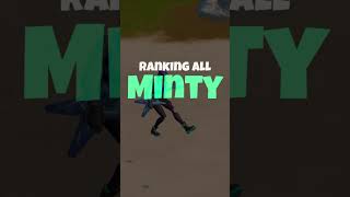 Ranking All Minty Skins In Fortnite [upl. by Anneirb]