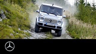 MercedesBenz GClass Extreme OffRoad Test [upl. by Cheryl]