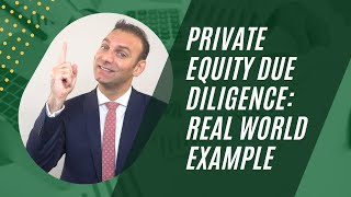 Private Equity Due Diligence Real World Example  Mink Learning [upl. by Kciredorb]