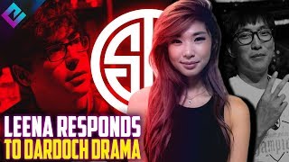 TSM Leena Apologizes for Dardoch Clip on Doublelift Stream [upl. by Hadnama38]