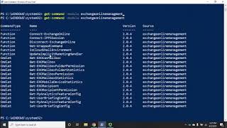 Connecting to Exchange Online in PowerShell [upl. by Ferwerda]