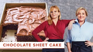 How to Make the Best Classic Chocolate Sheet Cake [upl. by Eiramlatsyrk]