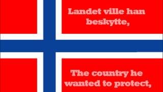 National anthem of Norway Lyrics [upl. by Acinot]