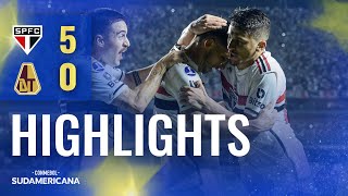 SÃO PAULO vs TOLIMA  HIGHLIGHTS  CONMEBOL SUDAMERICANA 2023 [upl. by Sal109]