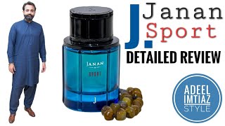 J Janan Sport Perfume Review [upl. by Leirrad]