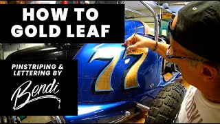 How to Gold Leaf Tutorial  Start to Finish [upl. by Lance]