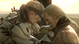 Metal Gear Solid 4  Old Snake VS Liquid Ocelot Final Boss Fight [upl. by Benyamin]