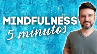 Mindfulness 5 MINUTOS Meditação Guiada Prática Poderosa [upl. by Trebuh]