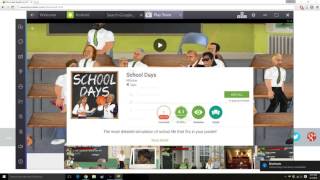 OLD How to Download School Days or other MDickie games on the PC Using Bluestacks [upl. by Wiltshire]