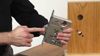 BEST 40H Mortise Lock Installation [upl. by Hocker194]