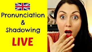 Pronunciation amp Shadowing  LIVE English Lesson  Let Me Help You Improve Your English Speaking [upl. by Marcoux]