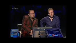 Celebrity WWTBAM UK  18th August 2007 12 [upl. by Sillig]