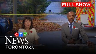 Man dies after being pulled from Etobicoke house fire  CTV News Toronto at Noon for Nov 8 2024 [upl. by Liagabba642]