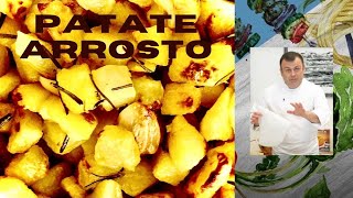 SEGRETI PER CUCINARE LE PATATE ARROSTO CROCCANTI  by fabiocampoli [upl. by Brubaker831]