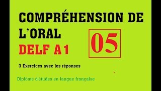 DELF A1  Compréhension de loral no 5 [upl. by Luthanen102]