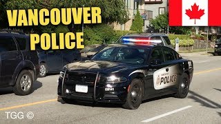 RUMBLER SIREN Vancouver Police Response Collection  NEW Ford Transit [upl. by Tiersten]