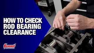 How to Measure Rod Journal Clearance  Engine Building 101 [upl. by Lipsey]