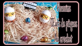 Poussins Œufs de pâques au crochet 🐣🐥 [upl. by Deyes]