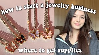 How to Start a Jewelry Business  How I Started My Business [upl. by Zetrom]