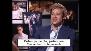 Interview de Brad Pitt par R Mezrahi Titoff Le sac à sapin  On a tout essayé  18122001 [upl. by Rihana]