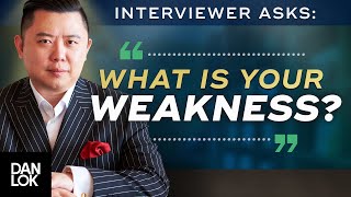 Interview Question “What Are Your Weaknesses” And You Say “” [upl. by Aronaele]