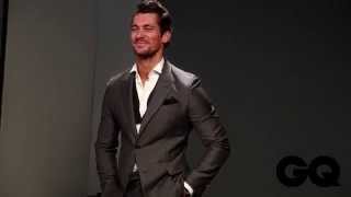 David Gandy GQ Behind The Scenes MOTY 15 [upl. by Aiuqcaj998]