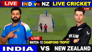 🔴Last 3 Over INDIA vs New Zealand LIVE [upl. by Nnaeinahpets]