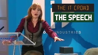 The Internet Speech The IT Crowd  Series 3 Episode 4 [upl. by Leiuqese]