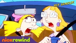 Helga and Miriams Road Trip Disaster  Hey Arnold  Nicktoons [upl. by Dnarud]