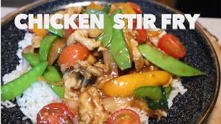 How to make Delicious Chicken Stir Fry with vegetables [upl. by Herzberg705]