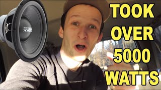 300w RMS Sub Takes HUGE Power  Sundown LCS In Depth Review [upl. by Retsae]