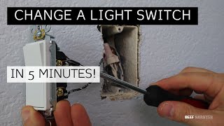 How To Change A Lightswitch [upl. by Skurnik158]