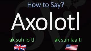 How to Pronounce Axolotl CORRECTLY Meaning amp Pronunciation [upl. by Wailoo376]