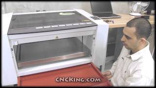 Trotecs Speedy 300 CNC Laser Machine Walkthough [upl. by Pierce]