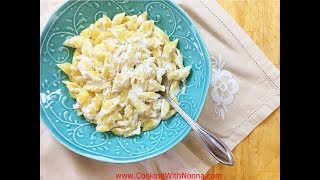 Pasta e Ricotta  Rossellas Cooking with Nonna [upl. by Tonry8]