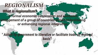 Regionalization and Globalization [upl. by Jillie606]