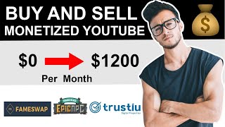 Buy And Sell Monetized YouTube Channels Legal amp Safe [upl. by Lanie447]