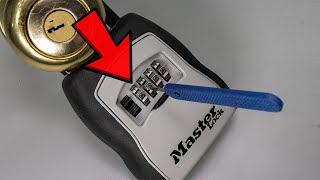 How To Find The Combination To A Master Lock Key Box Fast [upl. by Greenfield]