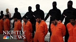 ISIS Beheads 21 Egypt Retaliates  NBC Nightly News [upl. by Survance]