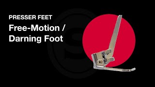 Singer FreeMotionDarning Presser Foot [upl. by Rumilly]