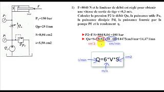 Exercice en hydraulique industrielle [upl. by Norean531]