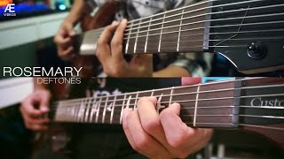 Deftones  Rosemary Guitar Cover [upl. by Veno]