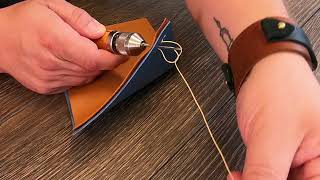 Using the Speedy Stitcher Sewing Awl [upl. by Marlea]