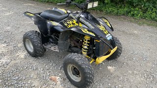 2004 Polaris scrambler 500 4x4 test drive [upl. by Cini949]