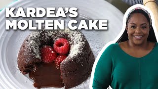 Kardea Browns Molten Chocolate Cakes  Delicious Miss Brown  Food Network [upl. by Alisha52]